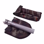 Lopata multifunctionala DEPOX®, Hunting Society, 8 in 1, otel inoxidabil, 62 cm, argintiu