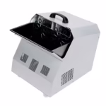 Masina de baloane profesionala DEPOX®, telecomanda wireless, roti, argintiu