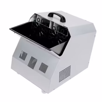 Masina de baloane profesionala DEPOX®, telecomanda wireless, roti, argintiu