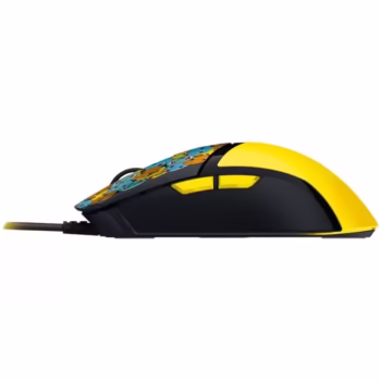 Mouse cu fir gaming Razer Cobra Pokemon Edition, rezolutie 8500DPI, 6 butoane programabile, iluminare Razer Chroma RGB
