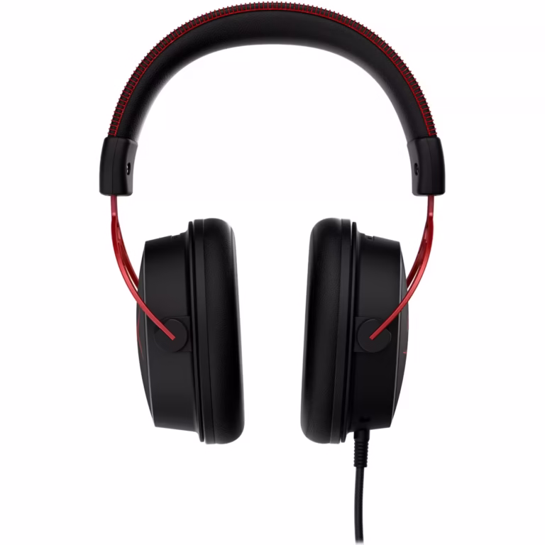 Casti gaming HyperX Cloud Alpha, drivere 50mm Dual Chamber, microfon detasabil cu noise cancelling, certificat Discord/TeamSpeak, spuma cu memorie, multiplatforma, negru/rosu