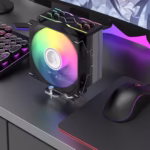 Cooler CPU Serioux CC120ARGB, 120x120x25mm, 800-1800RPM, iluminare LED, suport INTEL
