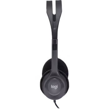 Casti cu microfon Logitech H111, Black