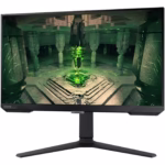 Monitor gaming LED IPS Samsung Odyssey G4 25″, Full HD, Display Port, 1ms, 240Hz, FreeSync Premium, G-Sync compatibil, Vesa, Negru
