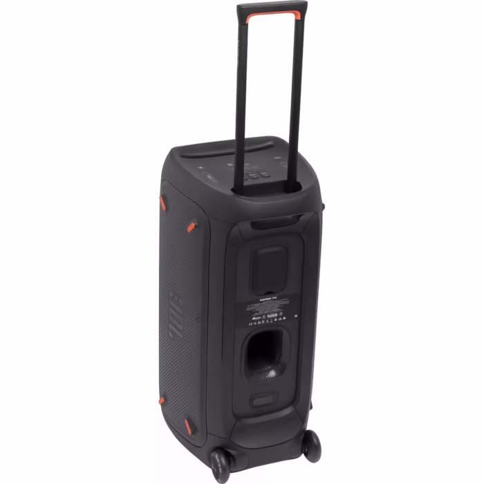 Sistem audio portabil JBL Partybox 310, Bluetooth, USB, IPX4, Pro Sound, Sound effects, Karaoke, 18H, Negru
