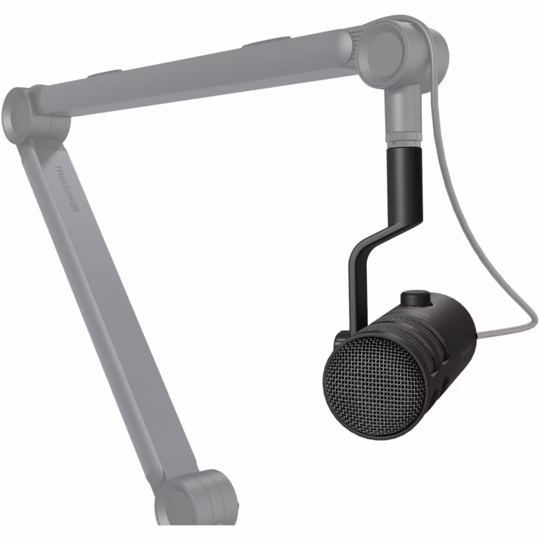 Microfon Genesis Radium 350D, tip Dynamic, model cardioid, suport fix, conectivitate USB-C, raspuns in frecventa 60 – 14.000 Hz, sensibilitate48 dB, lungime cablu 250 cm, negru