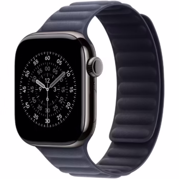 Curea pentru Apple Watch 42mm, Magnetic Link, Navy, S/M