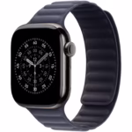 Curea pentru Apple Watch 42mm, Magnetic Link, Navy, M/L