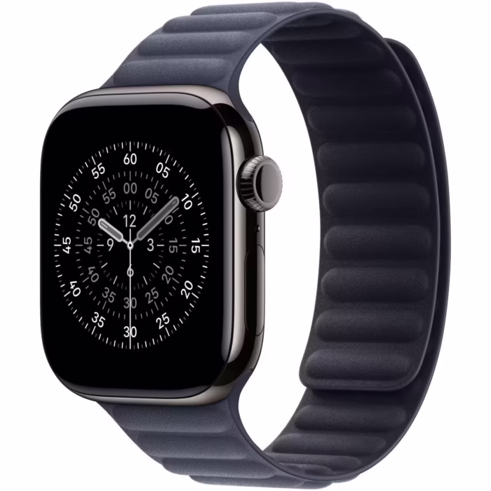 Curea pentru Apple Watch 42mm, Magnetic Link, Navy, M/L