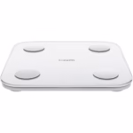 Cantar inteligent Xiaomi Body Composition Scale S400 BHR7793GL, 25 functii, aplicatie Xiaomi, capacitate de stocare pana la 36 profile max 150KG, alb