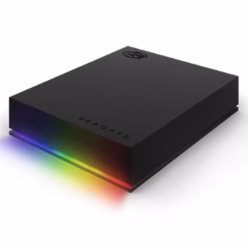 HDD Extern Seagate Firecuda Gaming 2TB, 2.5″, iluminare Chroma RGB, USB 3.2 Gen 1