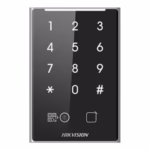 Cititor de proximitate MIFAR, cod QR, Wiegand, RS-485, tastatura integrata -HIKVISION DS-K1109DKB-QR