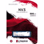 Solid State Drive (SSD) Kingston NV3, 500GB, PCIe 4.0 NVMe, M.2.