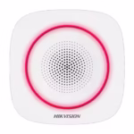 Sirena interior wireless AX PRO Hikvision DS-PS1-I-WE(Red Indicator); 868MHz two-way