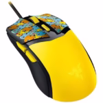 Mouse cu fir gaming Razer Cobra Pokemon Edition, rezolutie 8500DPI, 6 butoane programabile, iluminare Razer Chroma RGB