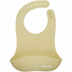 Set diversificare 5 piese din silicon pentru bebelusi U-Grow, contine baveta, bol, farfurie, lingurita si furculita, olive