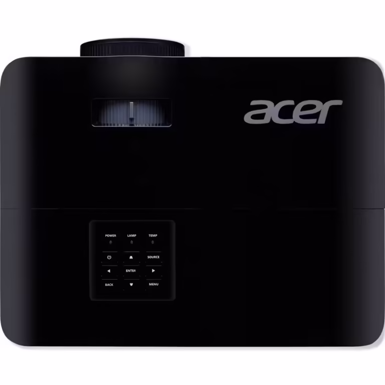 Videoproiector Acer X129H, 1024 x 768 pixeli, 4:3, 4800 lm, DLP, 6000 h, Fara Wi-Fi incorporat, Negru