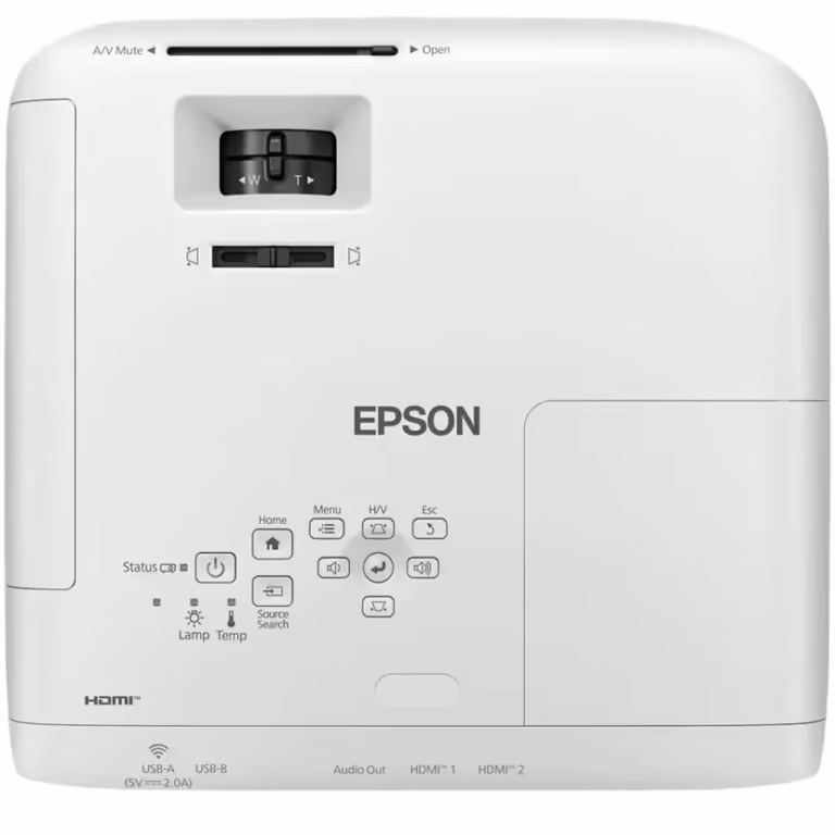 Videoproiector Epson EH-TW840, Full HD, 4000 Lumeni, 3LCD, 2x HDMI , Difuzor 2W, Alb