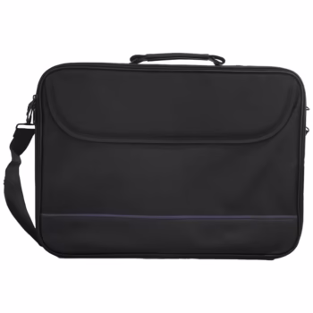 Geanta SPACER, pentru notebook de max. 17.3″, 1 compartiment, buzunar frontal, waterproof, nylon, negru