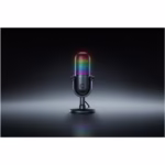 Microfon Razer Seiren V3 Chroma RGB USB, frecventa raspuns 20 Hz -20000 Hz, sensibilitate 34 Db, Negru