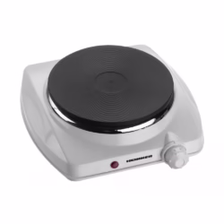 Plita electrica HEINNER HSHP-K1400WH, 1400 W, Termostat ajustabil, Protectie supraincalzire Alb
