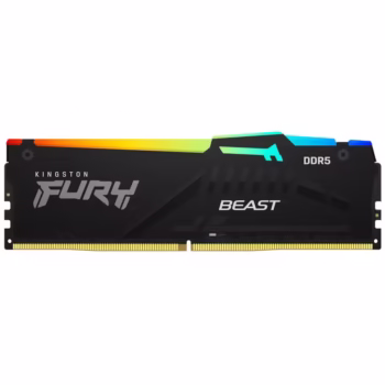 Memorie Kingston FURY Beast RGB, 32GB DDR5, 5600MHz CL40, Dual Channel Kit