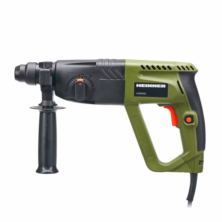 Ciocan rotopercutor Heinner VCRP003, 620 W, 1250 RPM, 6400 PPM, 2.2 J, 24 mm mandrina, accesorii incluse