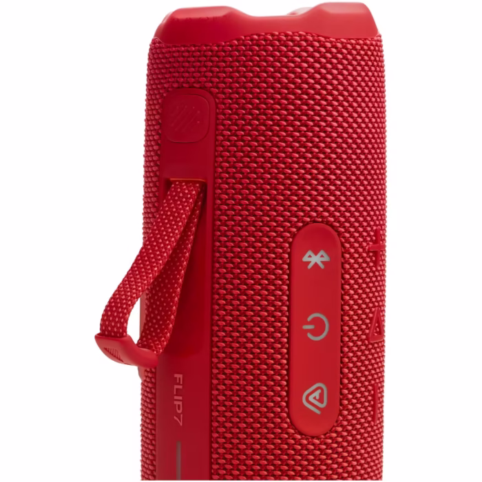 Boxa portabila JBL Flip 7, 35W, Bluetooth, Auracast, Autonomie 16 ore, IP68, Rosu