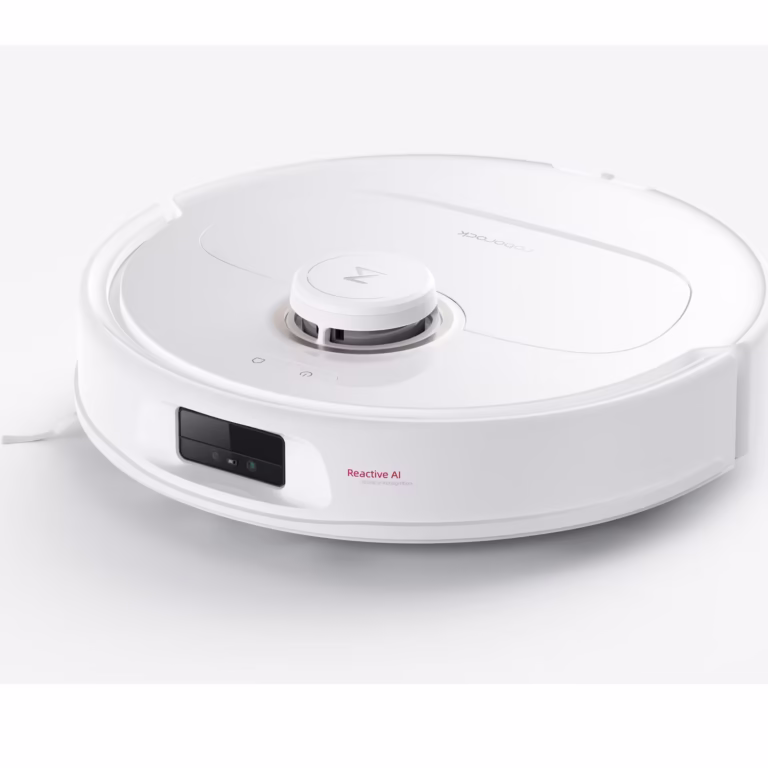 Robot de aspirare Roborock Qrevo MaxV QRMV02-00, 7000 Pa, aspirator&mop&statie inteligenta de golire automata, 200 rpm, te...