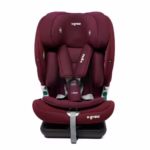 Scaun auto pentru copii U-Grow Goldfix Plus, I-Size, R129, cu isofix, 76-150 cm, boxa bluetooth, rosu