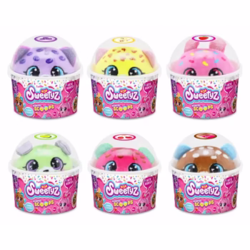 Jucarii de plus, Sweetyz, Multicolor, Parfumate