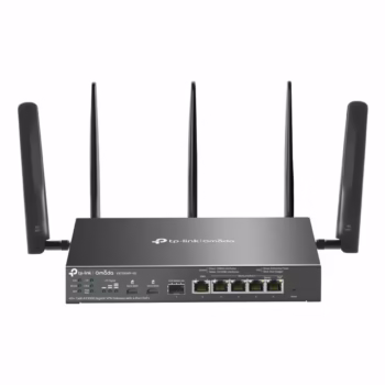 Router TP-Link ER706WP-4G, 512MB RAM, 256MB Flash, 10/100/1000 Mbps, Negru, 226x226mm