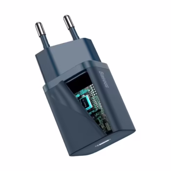 Incarcator telefon, Baseus, 20 W, Albastru