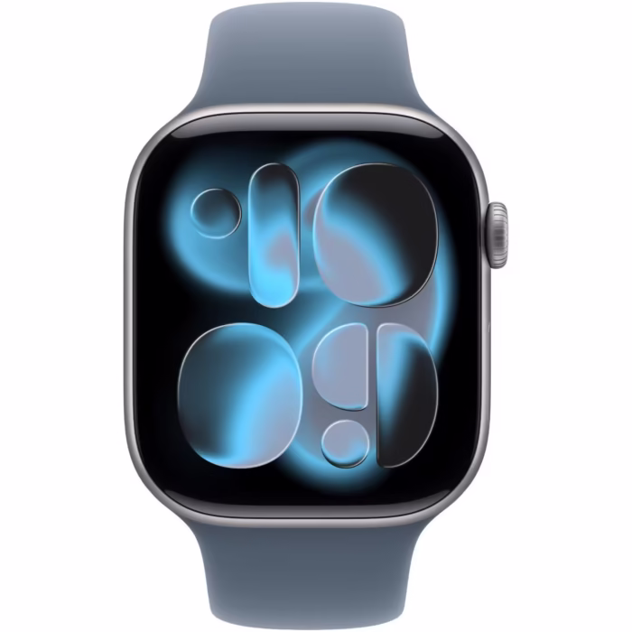 Curea pentru Apple Watch 46mm, Sport Band – S/M, Anchor Blue