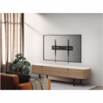 Suport TV de perete Serioux 43X100F, fix, 43″-100″ (109cm-254cm), Negru