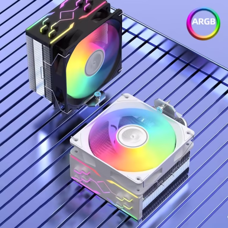 Cooler CPU Serioux CC120ARGB, 120x120x25mm, 800-1800RPM, iluminare LED, suport INTEL