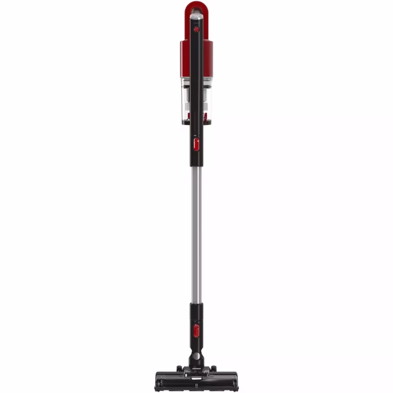 Aspirator vertical Heinner Red Twilight HSVC-M21.6RD, 150 w, acumulator li 21.6v, filtrare ciclonica, dubla utilizare: de mana sau vertical, 2 viteze, capacitate: 0.5l, autonomie max 30 min, accesoriu montare perete, rosu