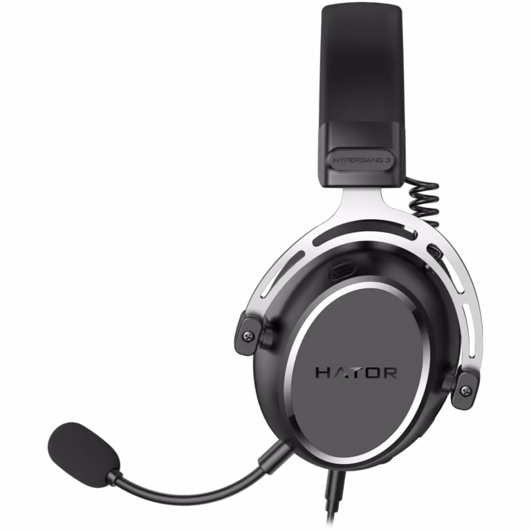 Casti gaming cu fir Hator Hypergang 3, material membrana compozit, frecventa raspuns 10Hz-44kHz, impendanta 32Ω, putere maxima 30mW, microfon detasabil unidirectional, negru Casti gaming cu fir Hator Hypergang 3, material membrana compozit, frecventa raspuns 10Hz-44kHz, impendanta 32Ω, putere maxima 30mW, microfon detasabil unidirectional, negru