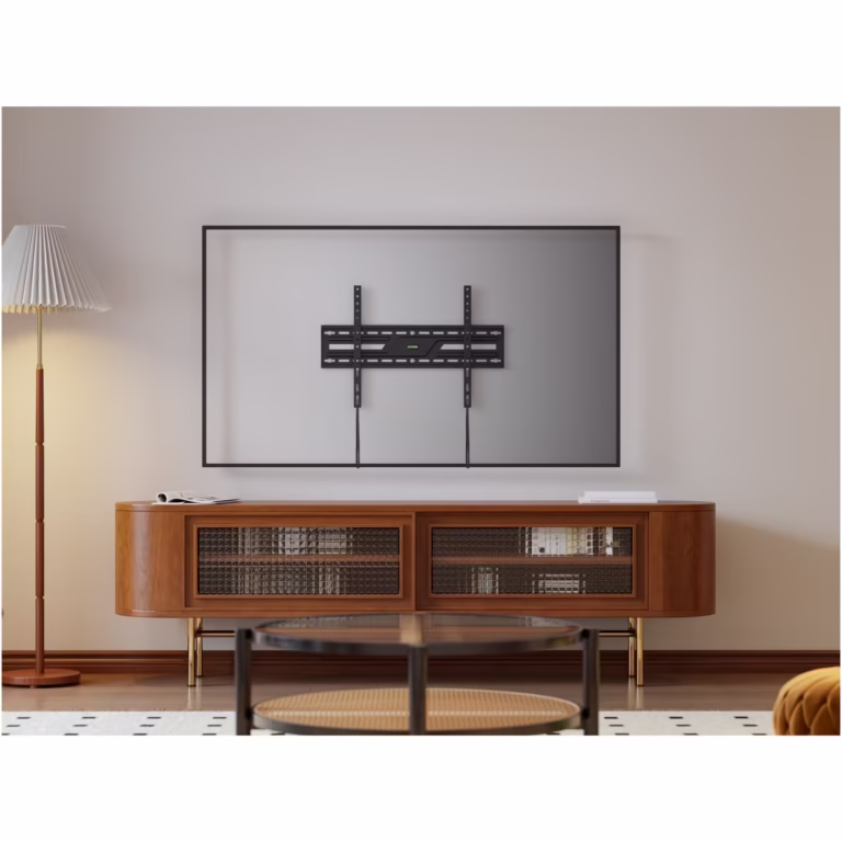 Suport TV de perete Serioux 37X86F, fix, 37″-86″ (93cm-218cm), Negru