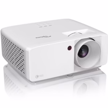 Videoproiector Optoma ZH420, FHD 1920* 1080, 4.300 lumeni, 16:9/ 4:3/ 16:10, HDMI, Full 3D, IP6X, functionare 24/7, rotire 360gr, telecomanda, difuzor 15W, Alb