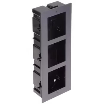 Suport montaj pentru videointerfon modular Hikvision DS-KD-ACF3, ingropat