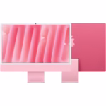 Sistem Desktop PC iMac 24″ (2024) cu procesor Apple M4, 10 nuclee CPU and 10 nuclee GPU, 24″, Retina 4.5K, 16GB, 256GB SSD, Pink