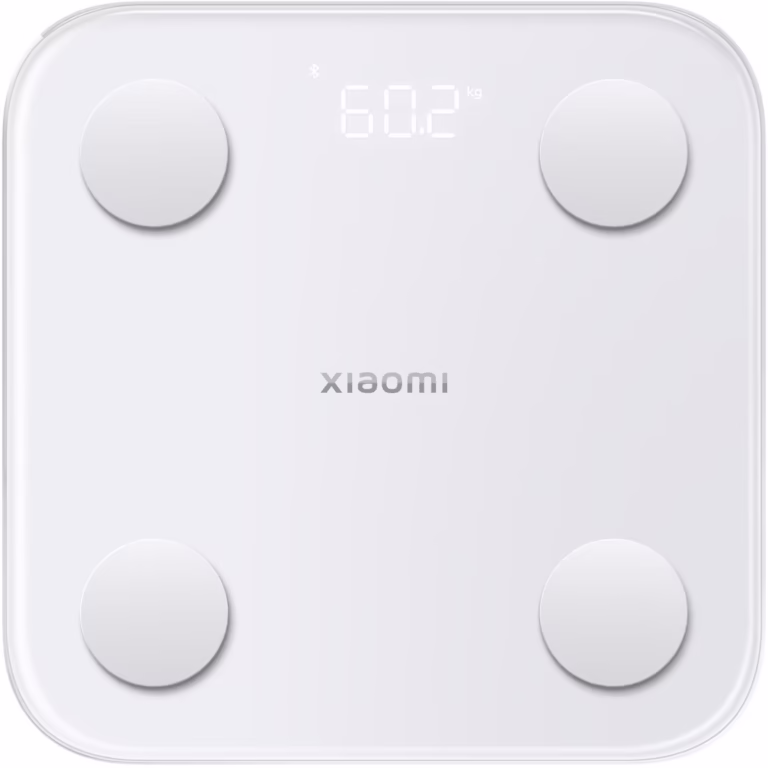 Cantar inteligent Xiaomi Body Composition Scale S400 BHR7793GL, 25 functii, aplicatie Xiaomi, capacitate de stocare pana la 36 profile max 150KG, alb