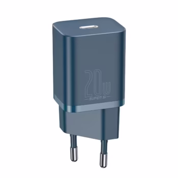 Incarcator telefon, Baseus, 20 W, Albastru