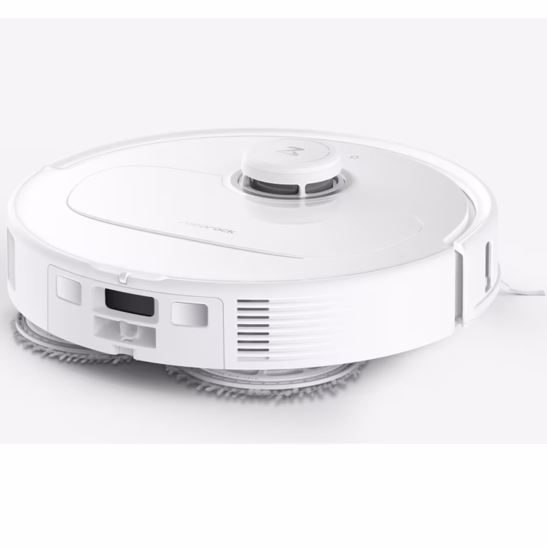 Robot de aspirare Roborock Qrevo MaxV QRMV02-00, 7000 Pa, aspirator&mop&statie inteligenta de golire automata, 200 rpm, te...