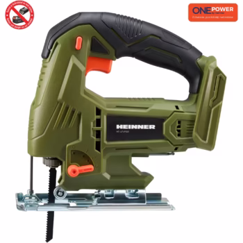 Fierastrau vertical pendular Heinner HR-LFVP001, 18 V, 2700 RPM, 18 mm lungime cursa, tehnologie OnePower, fara acumulator/incarcator