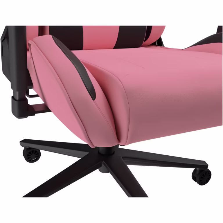 Scaun gaming Genesis Nitro 720, material Synthetic PU + Textil, reglabil pe inaltime, spatar ajustabil, Negru/Roz