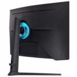 Monitor gaming LED VA curbat Samsung 32″, QHD, Display Port, 1ms, 240Hz, Vesa, FreeSync Premium Pro, Vesa, Negru