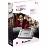 SSD extern portabil Kingston XS2000, 1TB, USB 3.2, Argintiu