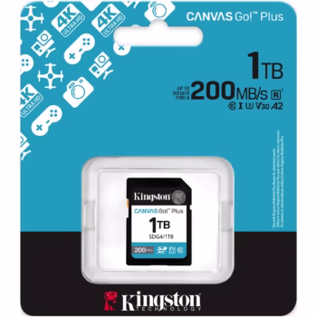 Card de Memorie SDXC Kingston Canvas GO Plus CL 10